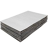 GOSCHE 394mil 36 sqft Sound Deadening Mat, 10mm Sound Deadening PE Foam Dampening Material for Ca...