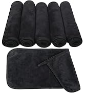 SUNLAND Microfiber Face Makeup Remover Cloths Reusable Facial Cleaning Towel Ultra Soft Washcloth...