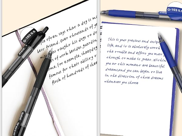gel pens