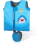 Mambobaby Kids Swim Vest Built-in Detachable Buoyancy Boards Toddler Swim Jacket Toddler Floaties...