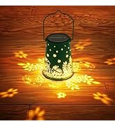 Homemory Solar Lanterns Outdoor Waterproof Solar Lights, Outdoor Lantern Decorative for Garden Pa...
