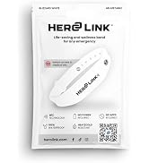 Hero Link Medical ID Bracelet & Wellness Wristband – Adjustable Silicone, Waterproof, Heat-Resis...