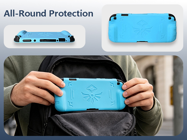 Protective Case for Nintendo Switch 2, 8In1 Ergonomic Comfort Soft Grip Slim Cover Kit