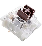 OUTEMU Medium-Low Profile Blue Switches, 3-Pin 1.6mm Travel Distance Thin Tactile Key switches - ...