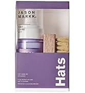 Jason Markk Hat Care Kit, Hat Cleaner, 2-Piece Set, Ready-To-Use Foam & Delicates Brush, Cap Clea...