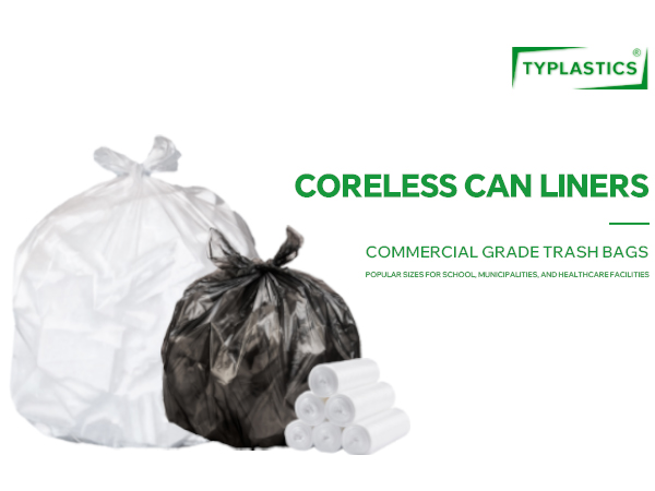 clear trash bags