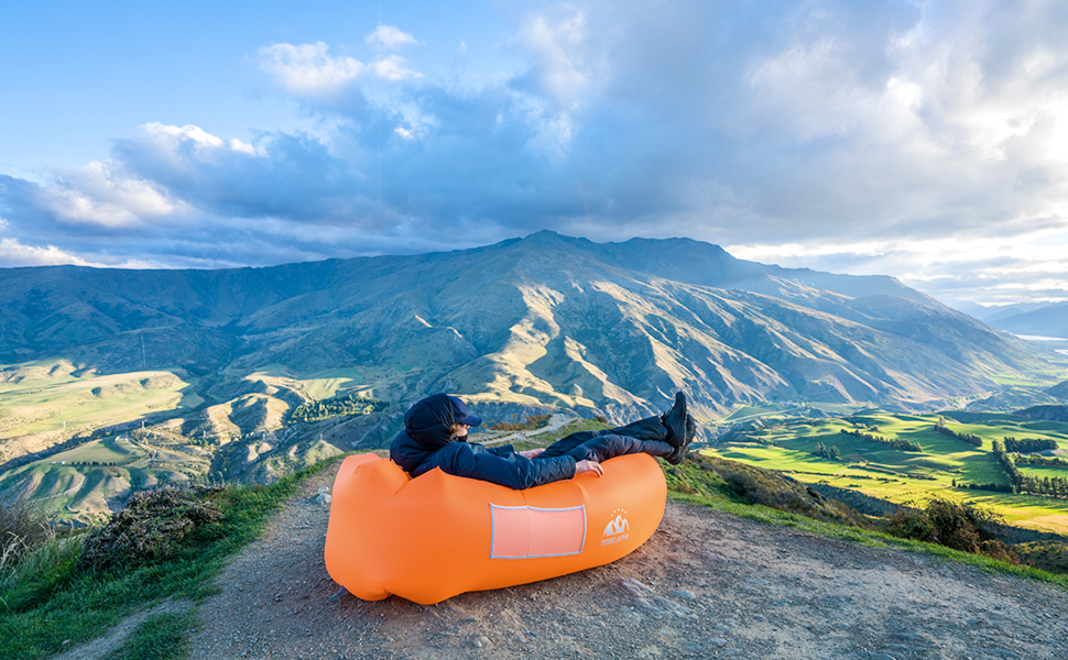 inflatable hammock inflatable lounger air sofa beach chairs blow up chair for outdoors air couch