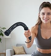 Abahub Weighted Cordless Battle Rope, Portable Silent Home Gym Equipment, Indoor Workout Ropless ...