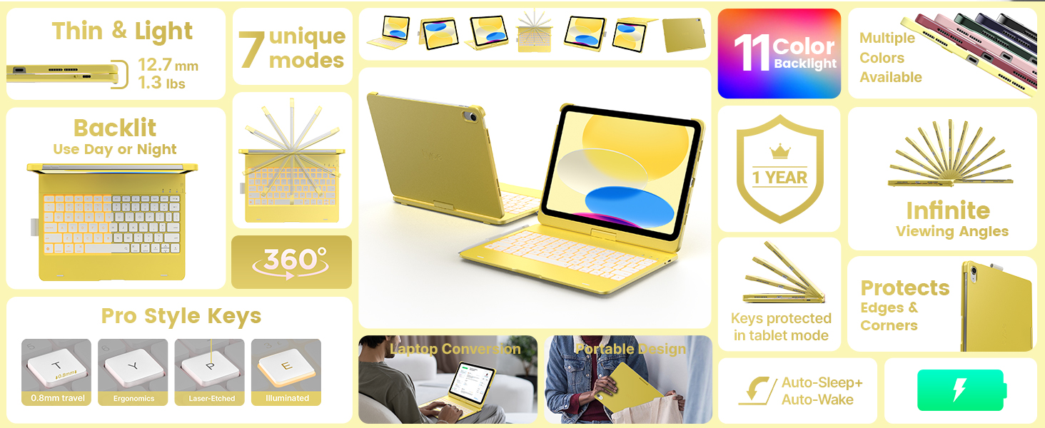 keyboard folio for ipad 10th generation