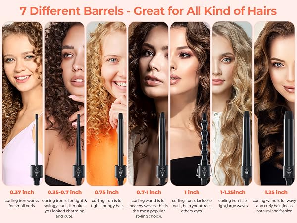 curling wands set