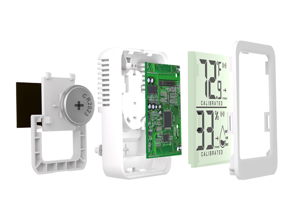 thermometer and humidity gauge