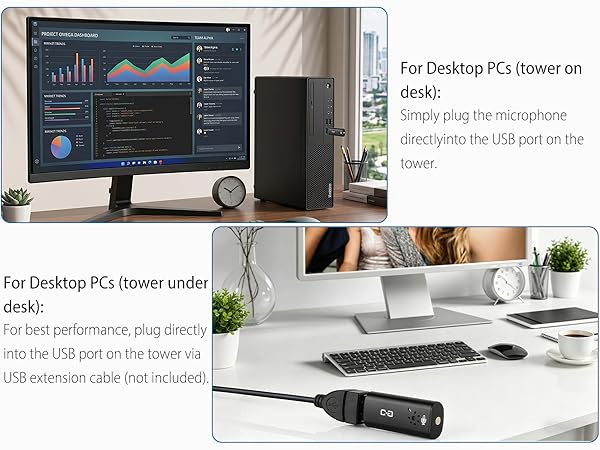USB Microphone for Desktop