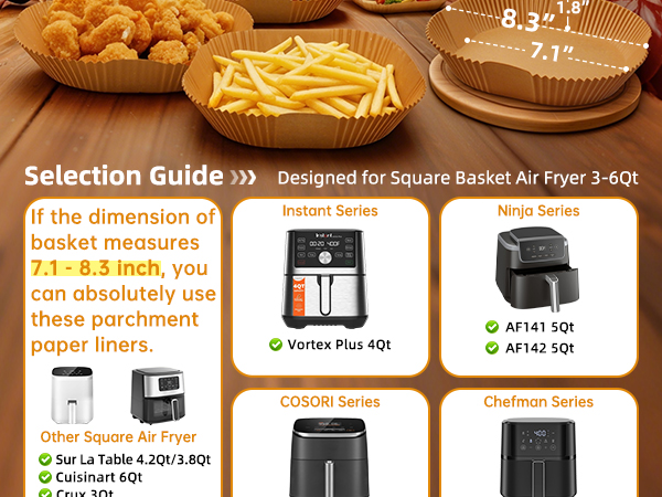 air fryer liners