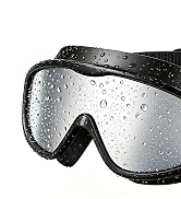 Keshoyal Swim Goggles Adults Women 2 Pack Anti-Fog Water Swimming Glasses for Men, Clear Beach UV...