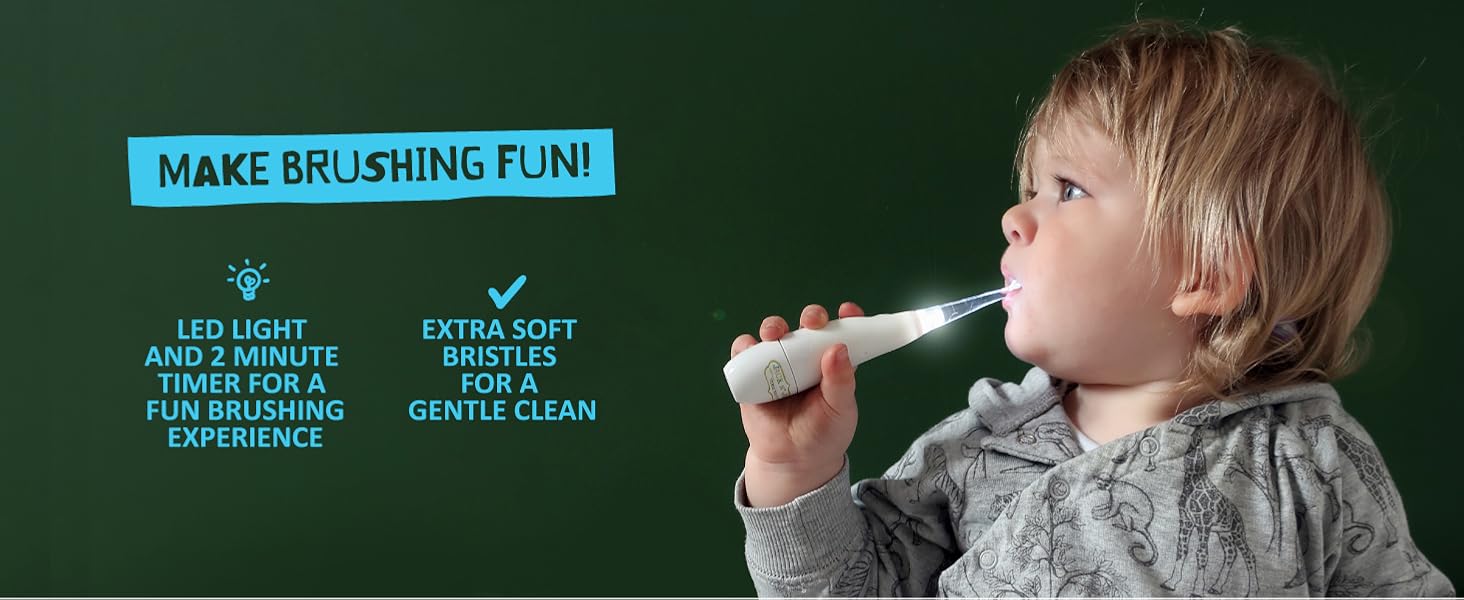 jack n jill tickle toothbrush for babies toddlers kids