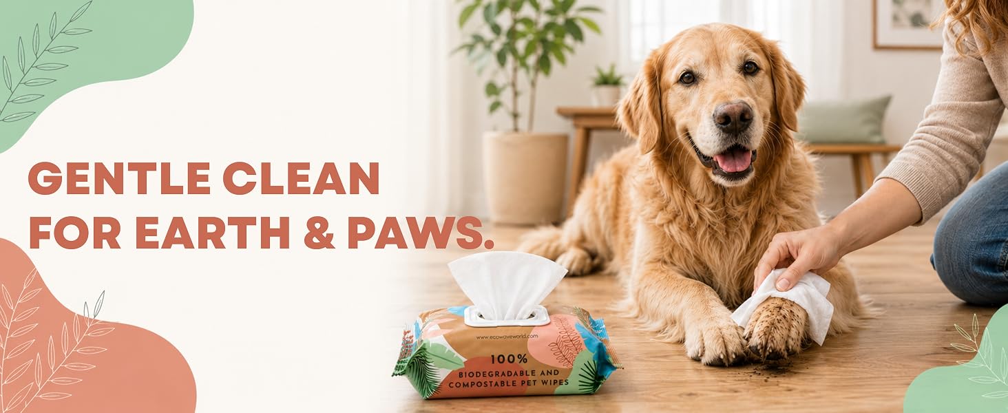 Gentle Clean Pet Wipes