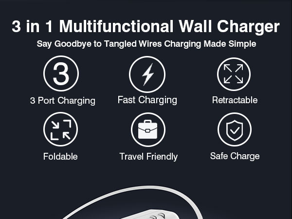 Retractable Wall Charger