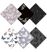 CREATCABIN 6Pcs Glasses Cleaning Cloth Microfiber Cleaning Cloths Reusable Butterfly Glasses Clea...