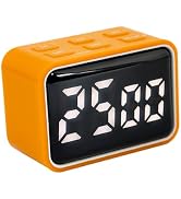 MOSTRUST Digital Mini LED Timer, Rechargeable LED Countdown/Up Timer, 3 Pre-Set Memory Time Loud ...