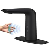 BWE Automatic Motion Sensor Touchless Bathroom Sink Faucet Electronic Infrared Hands Free Commerc...