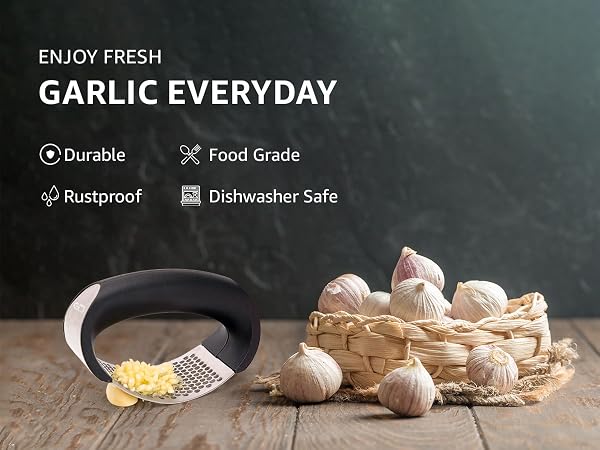 Garlic Presser and Chopper