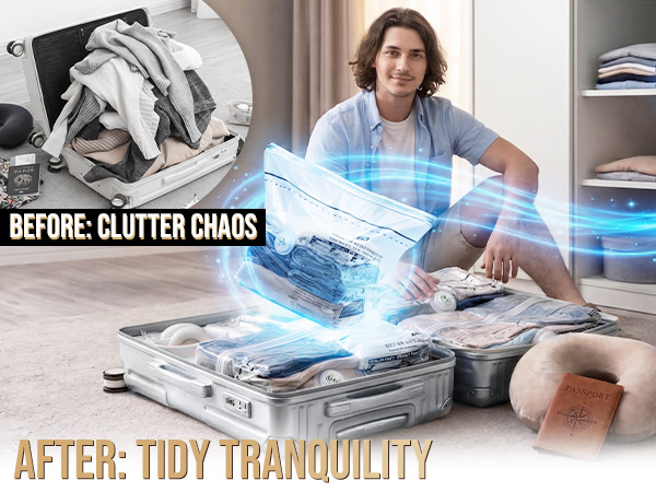 travel vacuum bags for clothing