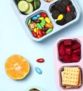 6 Pack Snack Containers