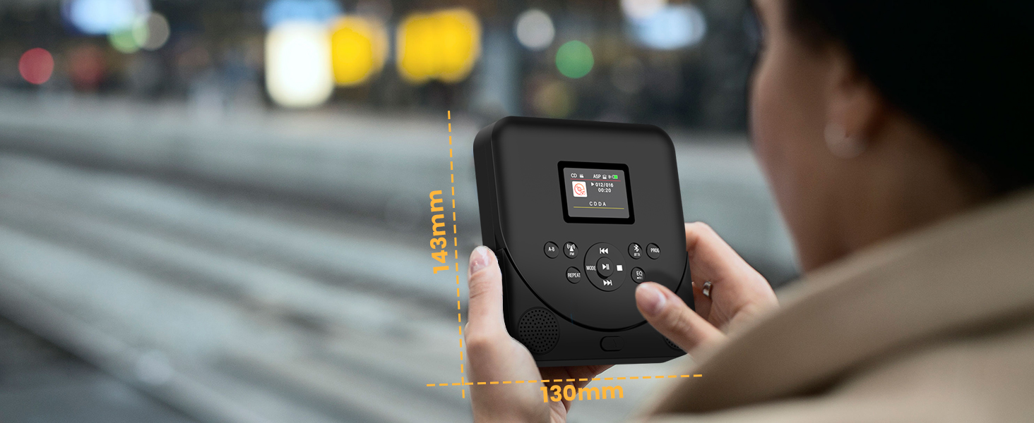 bluetooth cd player portable