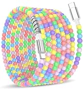 for Samsung S26 Ultra S26+ USB C to C Charging Cable Beaded Charging Cord 6ft 60W Colorful Bead P...