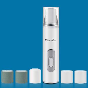 DenniesCare electric nail buffer withe six replaceable grinding heads