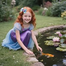 Make your little girls looking like a real princess.