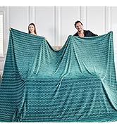 Serenhom Extra Large Soft Cozy 120x120 Inches Seamless Oversized King Fleece Blanket - Huge 3D Ja...