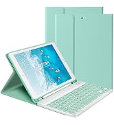 LAMA 10.2&10.5 Inch iPad Keyboard Case, Wireless Keyboard for 10.2&10.5 inch iPad (9th 2021/8th 2...