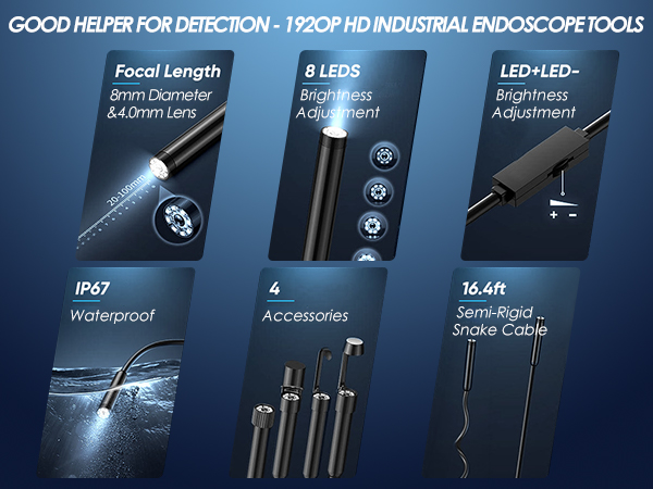 Automotive endoscope