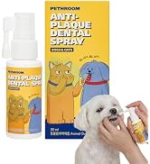 PETHROOM Anti-Plaque Pet Dental Spray – Mild Pet-Friendly Flavor, EWG Verified, Fresh Breath Oral...