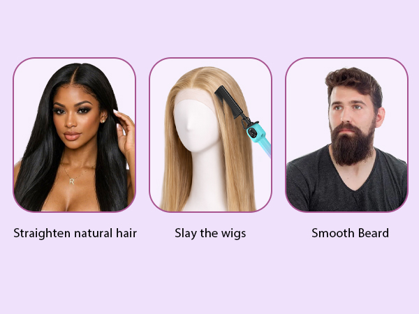 hot comb for black women hair