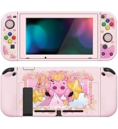 PlayVital ZealProtect Soft Protective Case for Nintendo Switch, Flexible Cover Protector for Swit...