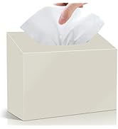 Acrylic Hand Towel Box Cover Compatible with Kleenex Disposable Hand Towels Wall-Mounted Paper To...