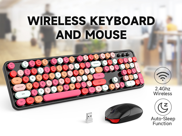 Keyboard and Mouse Wireless