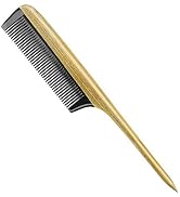 Onedor Hair Comb, 100% Natural Green Sandalwood Handmade Buffalo Horn Tail Comb - Anti-Static San...