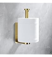 YIGII Adhesive Toilet Paper Holder - Self Adhesive Toilet Paper Roll Holder Wall Mount for Bathro...
