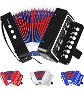 Accordion - 10 Keys Button Kids Accordion Instrument Musical Accordion Mini for Child Children To...