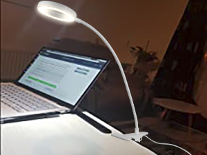 clip light desk