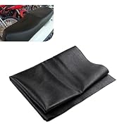 Opuweiy Motorcycle Seat Cover, DIY Seat Protector, Suitable for Motorcycle, Scooter or Electric V...