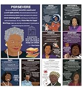 OBUSATT 9 Pieces Black History Posters Black Women Inspirational Quote Wall Art Posters Christmas...