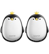 Gaiatop Magnetic Hand Warmers Rechargeable 2 Pack, Pocket Penguin | 3 Heat Levels, Reusable Porta...