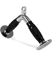 Yes4All Cable Machine Attachment, Tricep Straight Bar, V Bar, LAT Pulldown Attachments/Accessorie...