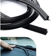 CouTunp Car Dashboard Seal Strip, 6.56Ft Car Windshield Rubber Seal Strip, Cuttable Soundproofing...