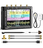 SeeSii TinyGTC ZC407 0.1Hz-7GHz Frequency Counter: 4-Inch Tiny Frequency Analyzer with Built-in G...