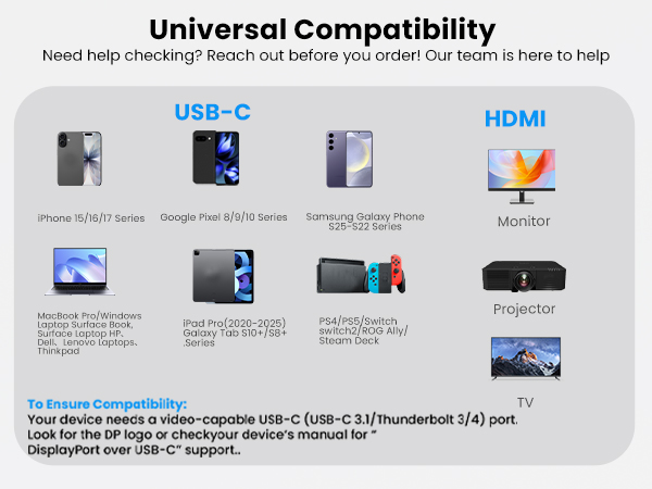 wide compatibility